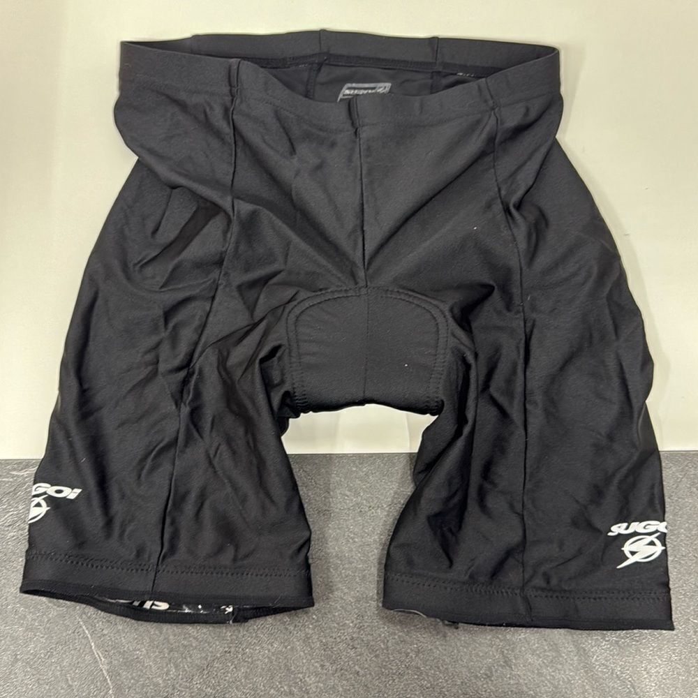 Women’s padded Sugoi black short sz L